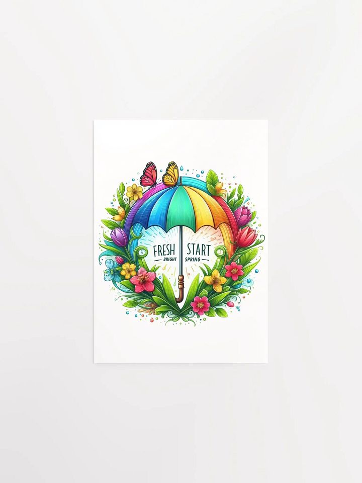 Fresh Start Umbrella Poster product image (7)