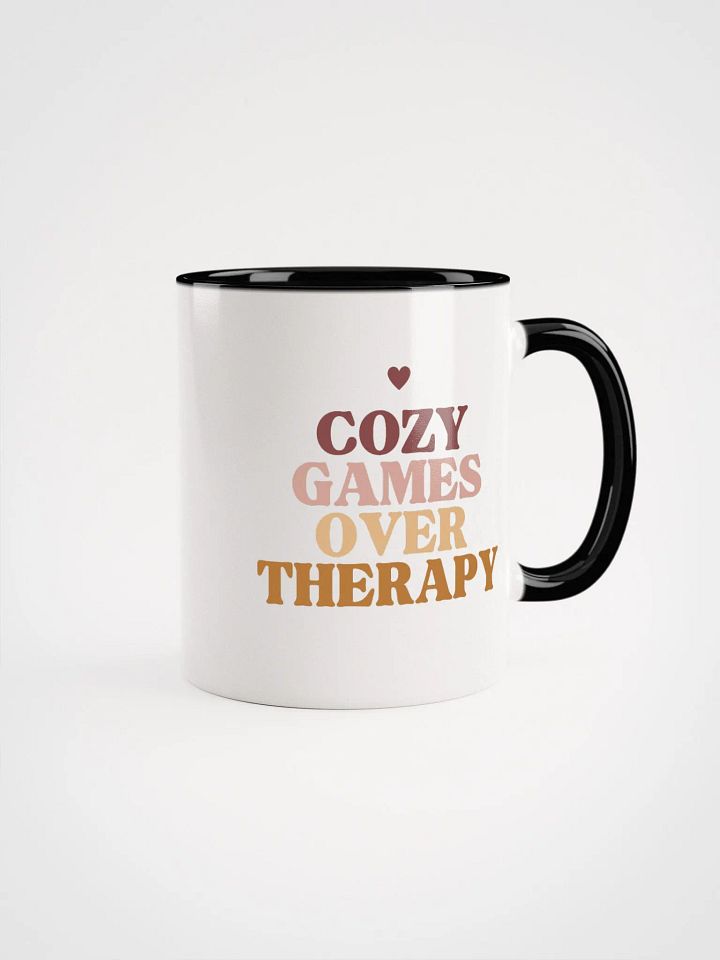 Cozy Games Over Therapy Ceramic Mug product image (3)