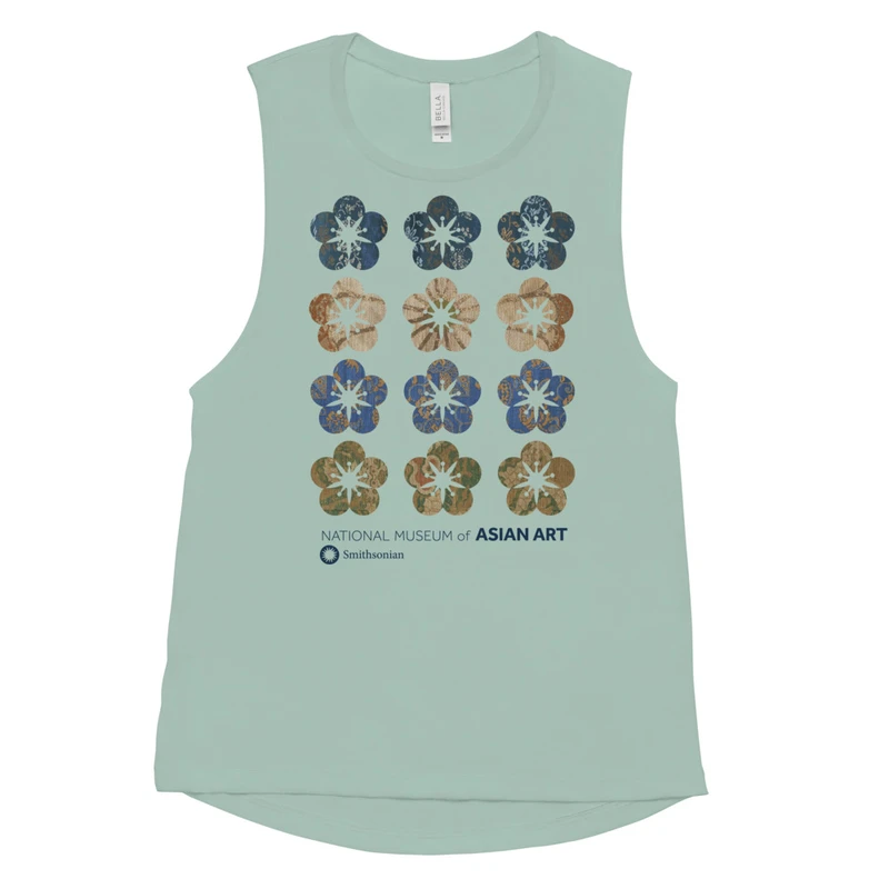Textile Blossom Muscle Tank Image 1