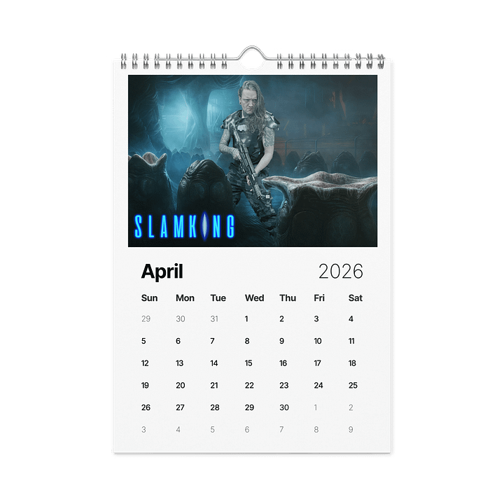 Slam King 2026 Calendar product image (2)
