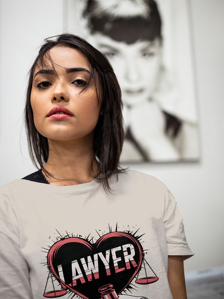 Legal Love Heart Lawyer T-Shirt product image (1)