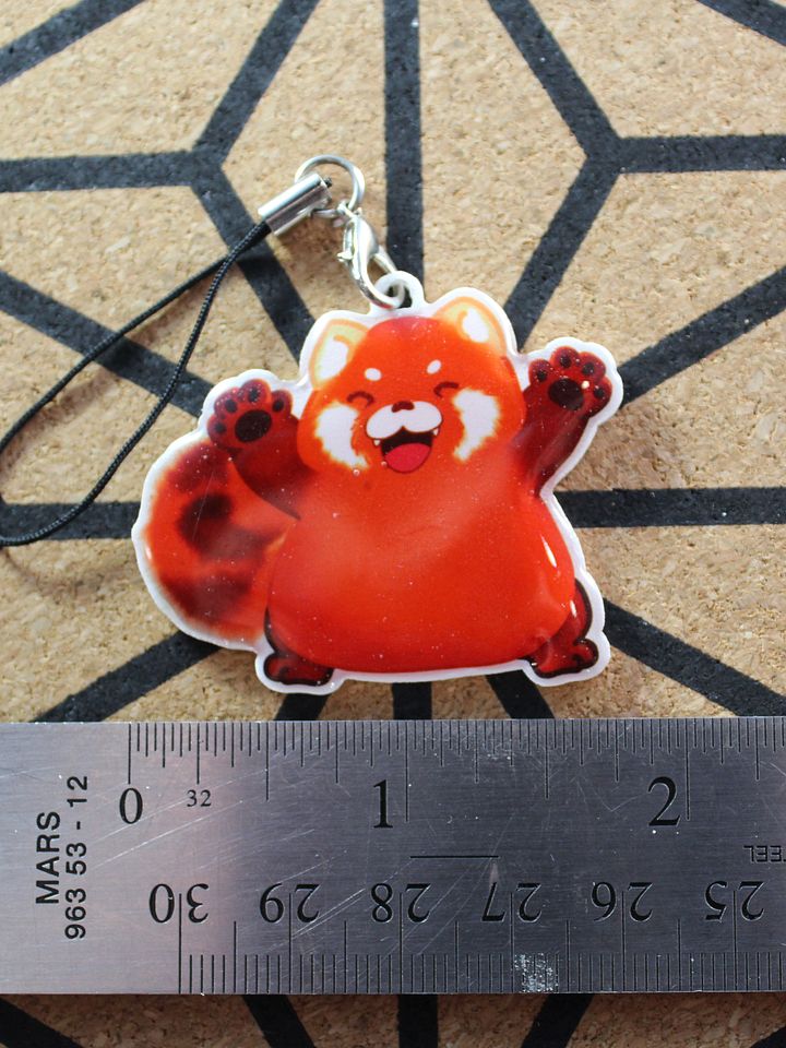 Red Panda Keychain product image (2)