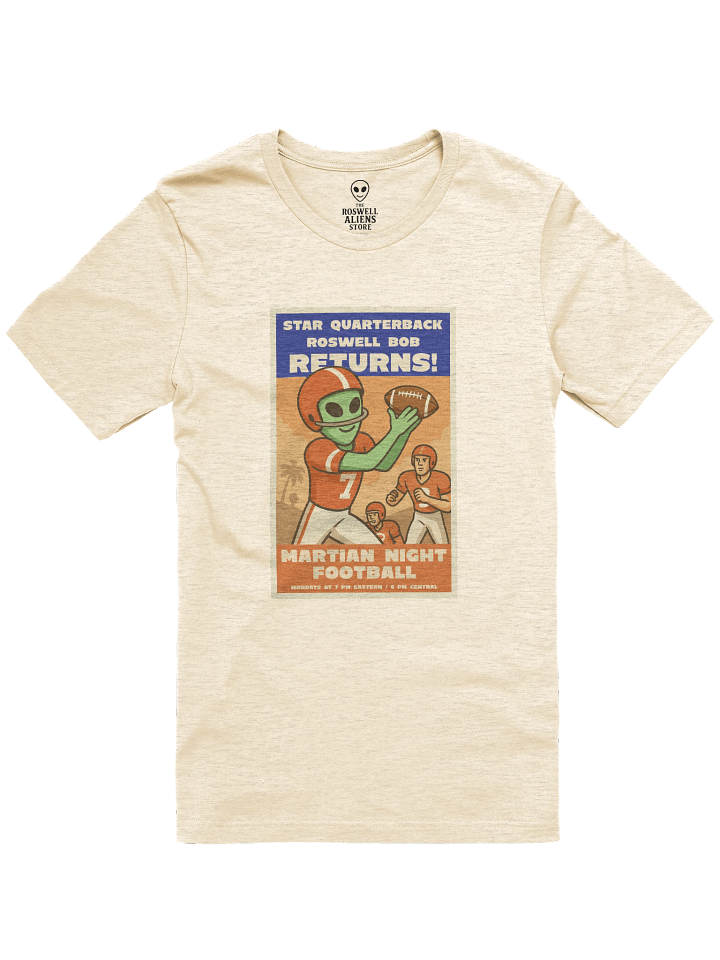 Martian Night Football Roswell Aliens 1950's Retro Poster Unisex T-Shirt product image (97)