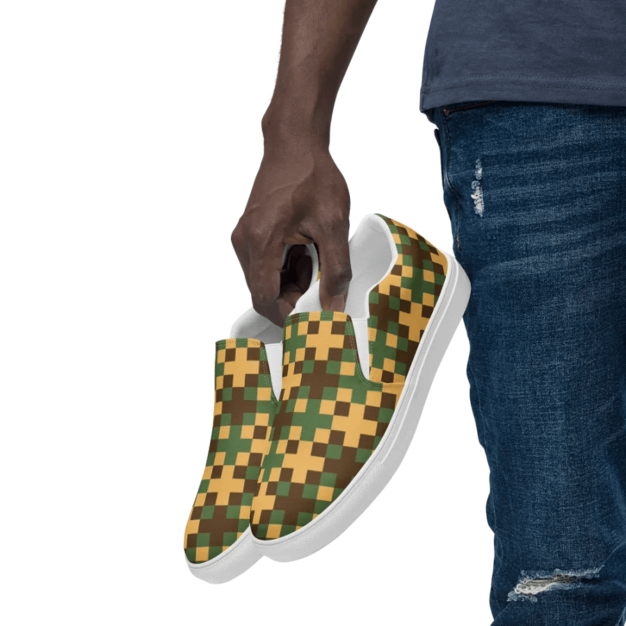 Symmetry Green Slip-Ons product image (8)