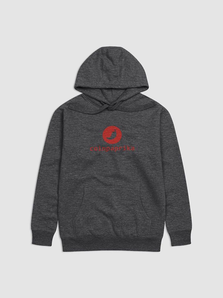 Dark grey coinpaprika hoodie product image (1)