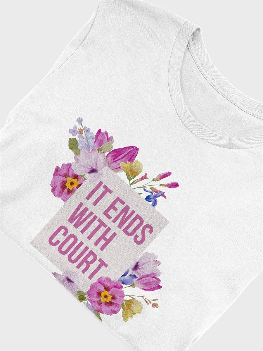 It Ends With Court (White) product image (3)