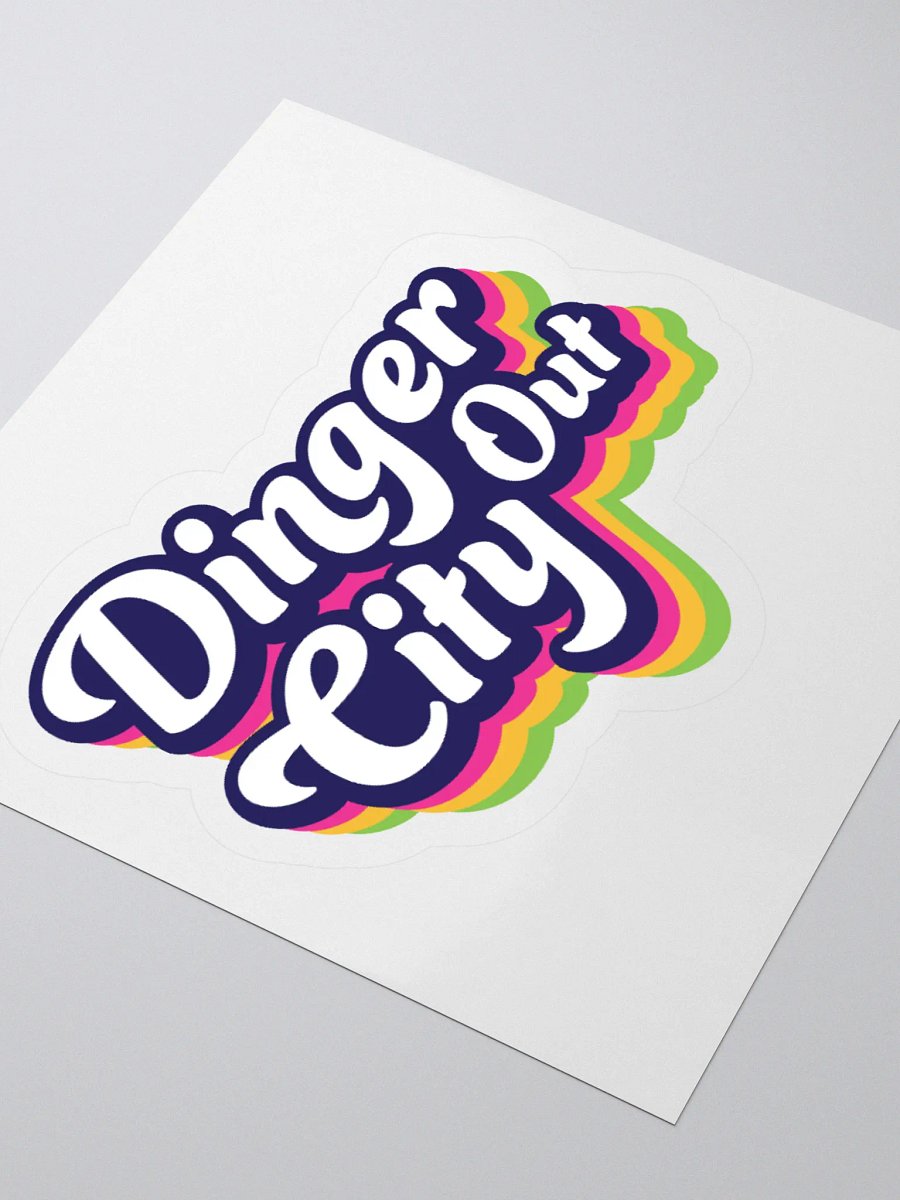 Dinger City Out! Sticker product image (8)