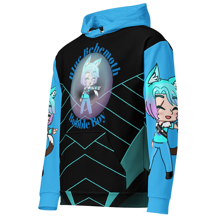 Black & Blue The Blue Behemoth Bubble Boy - Unisex Hoodie product image (2)