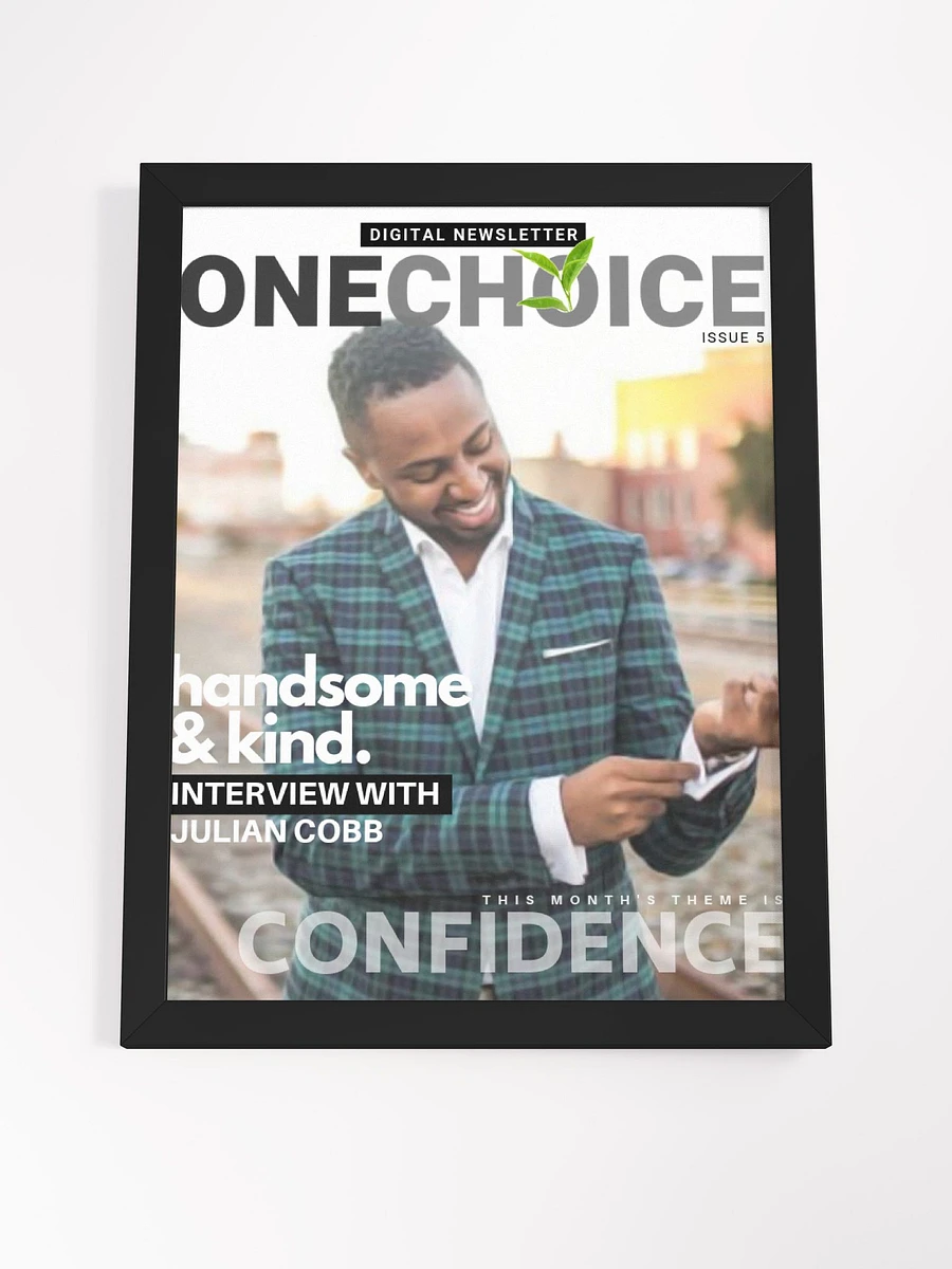 Issue 5 of One Choice Magazine Cover Wall Art product image (8)