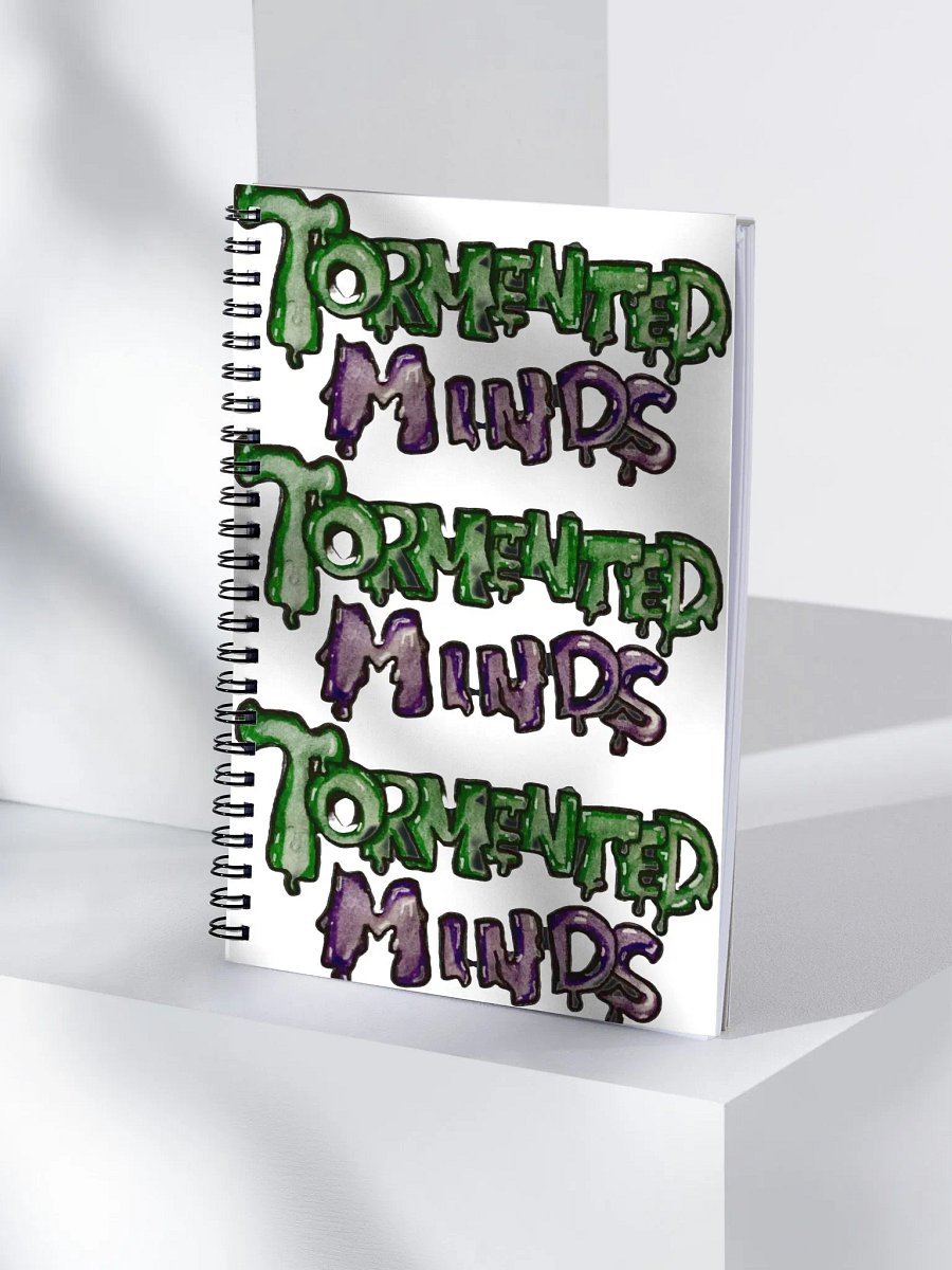Tormented Minds Spiral Notebook product image (4)