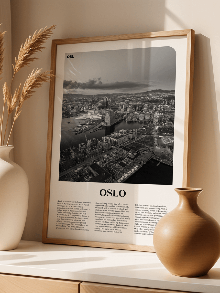 Oslo 01 Newspaper Poster product image (3)