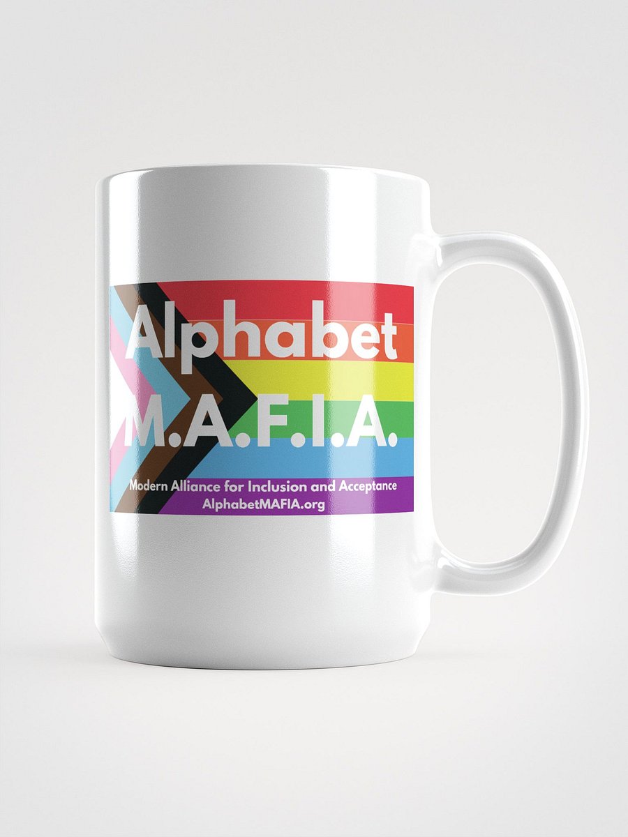 Alphabet M.A.F.I.A. Coffee Mug product image (1)