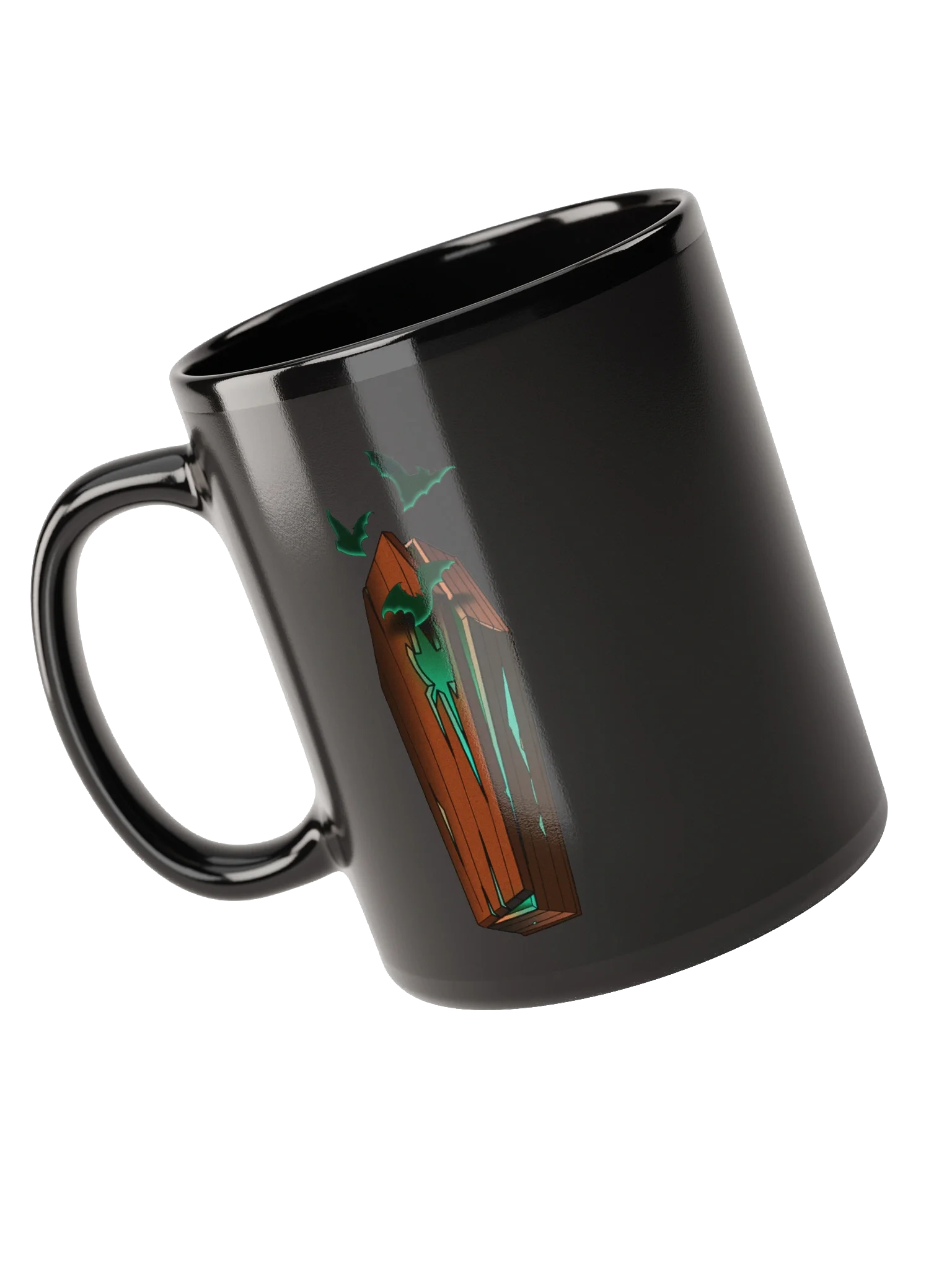 Coffin - Black Glossy Mug product image (5)