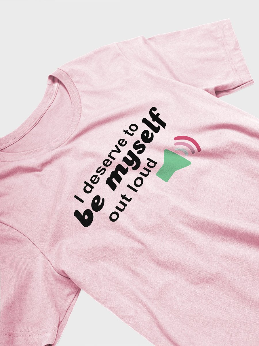 be myself out loud abrosexual t-shirt product image (3)
