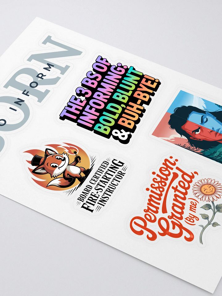 Human Design Manifestor Sticker Sheet product image (2)