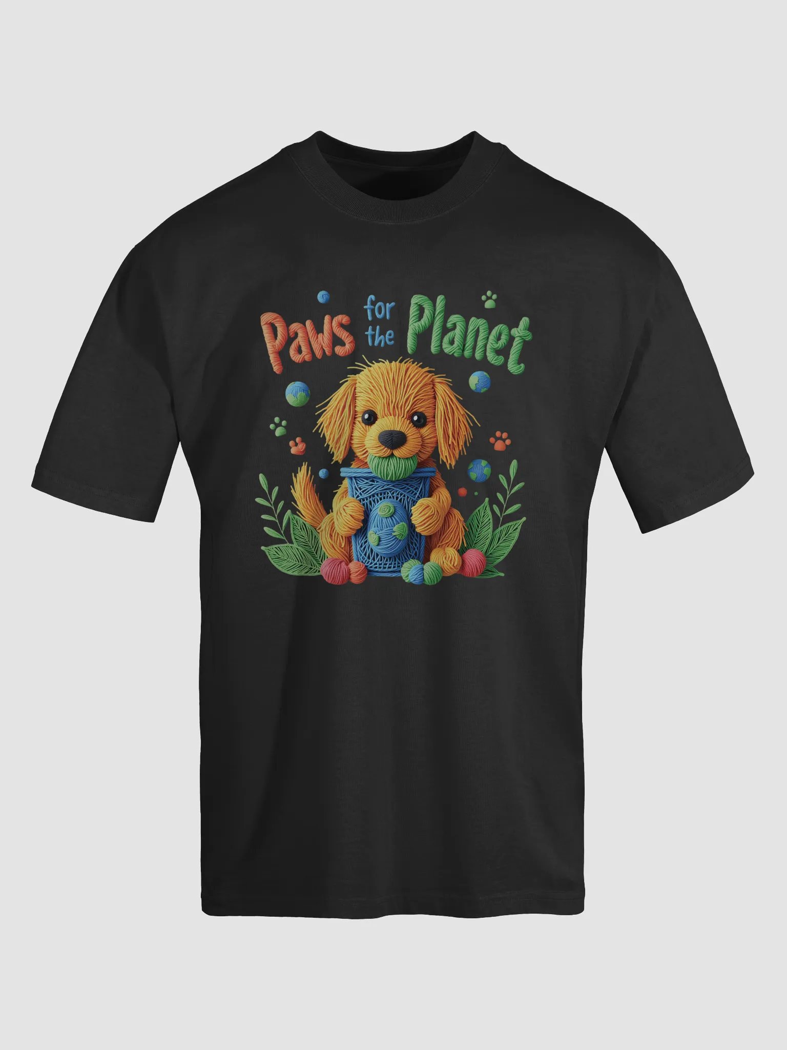 Paws for the Planet - Cute Eco-Friendly Dog Earth Day T-Shirt product image (20)