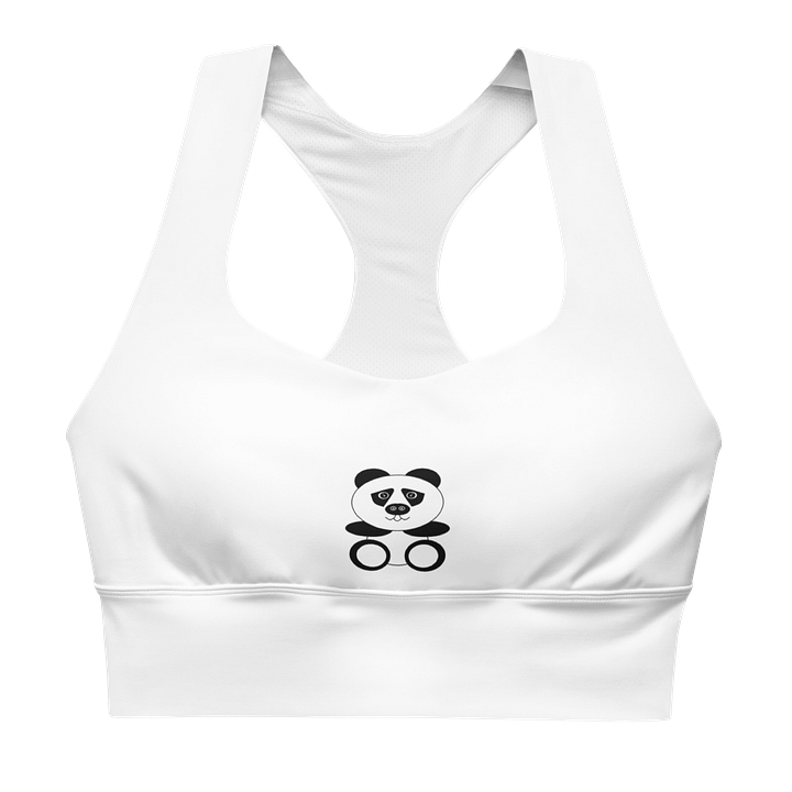 Panda Power Longline Sports Bra product image (1)