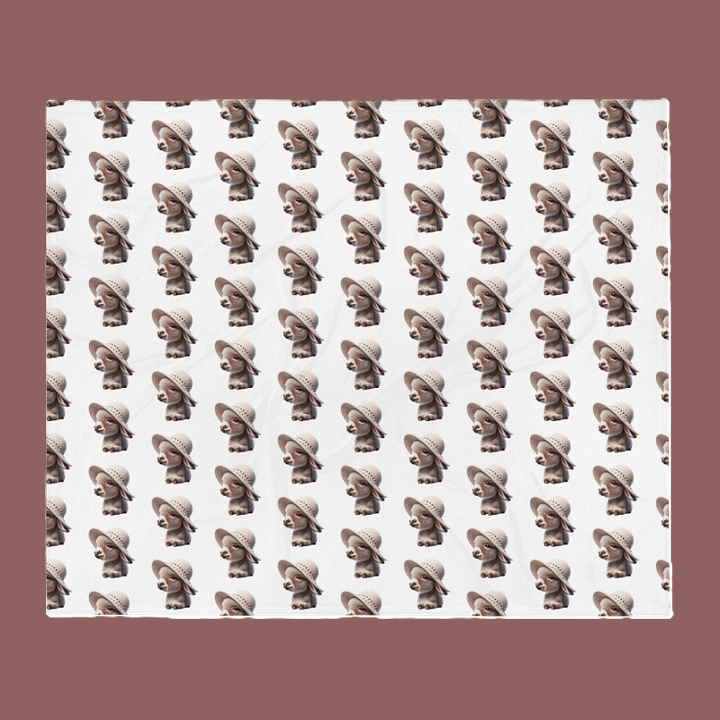 Donkey Vibes Throw Blanket product image (2)
