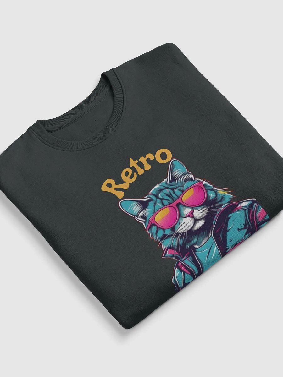 'Retro Vibes Stanley/Stella Unisex Eco Sweatshirt! product image (5)
