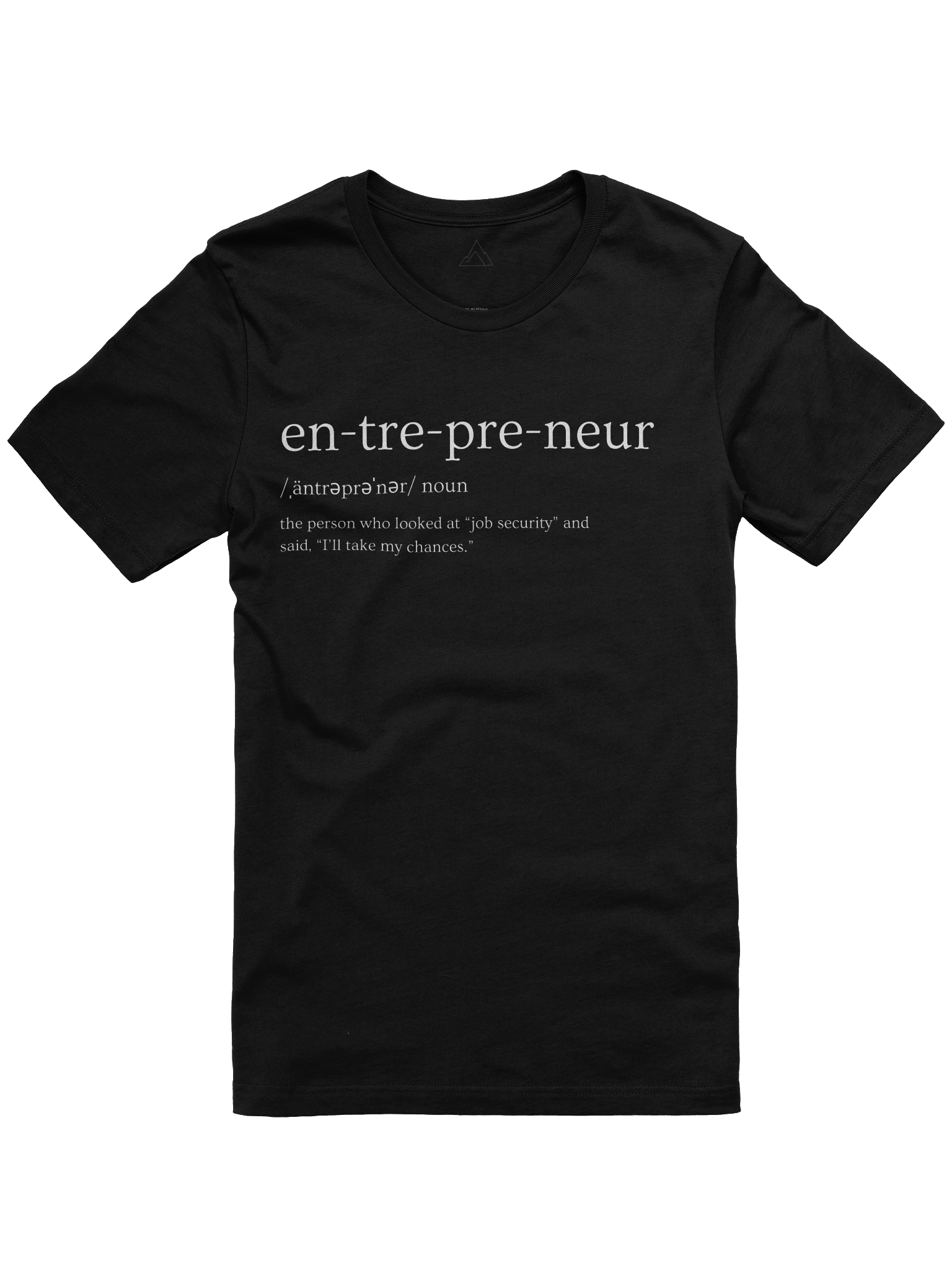 Entrepreneur Shirt V- Job Security product image (1)