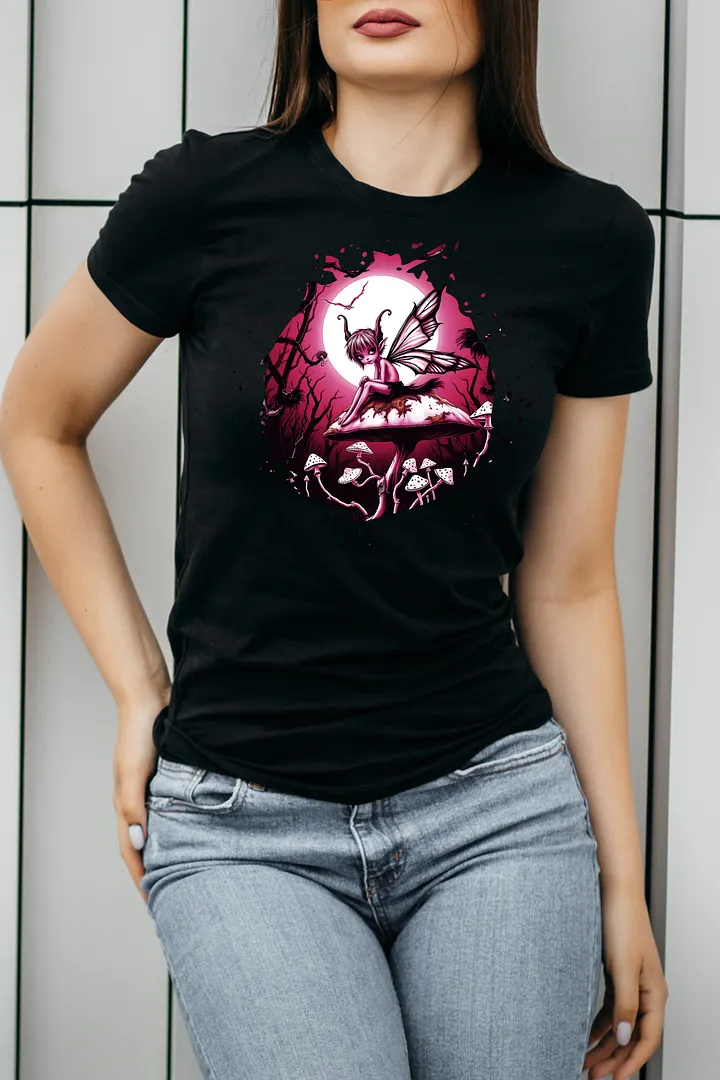 Moonlit Fairy Unisex Tee Front Printed product image (1)