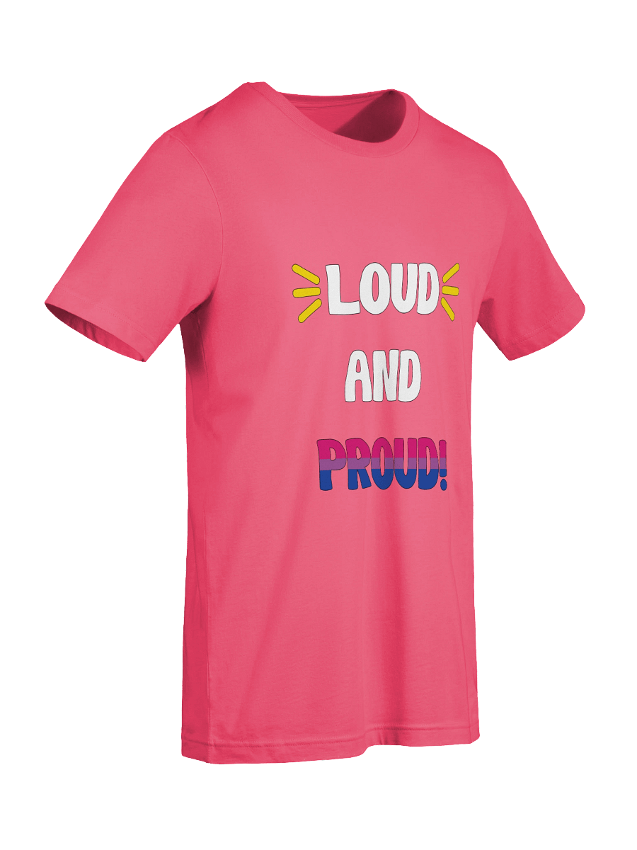 Loud and Proud Bi T-Shirt product image (74)