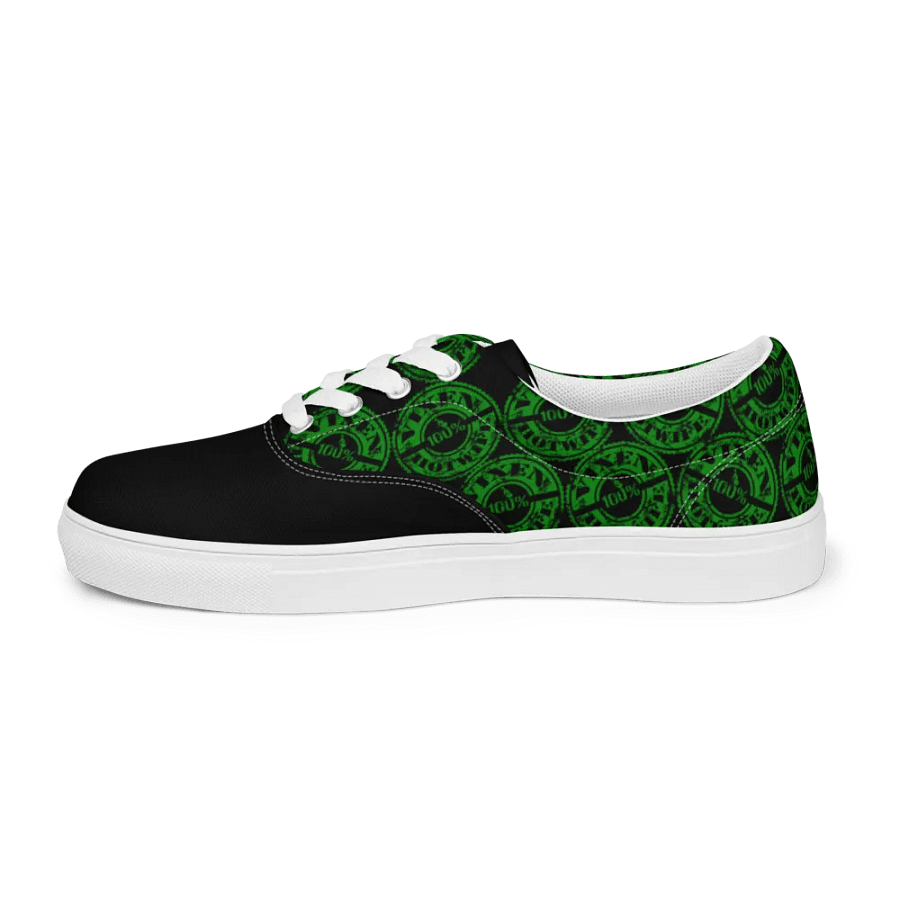 100% Vixen Hotwife lace-up canvas shoes product image (7)