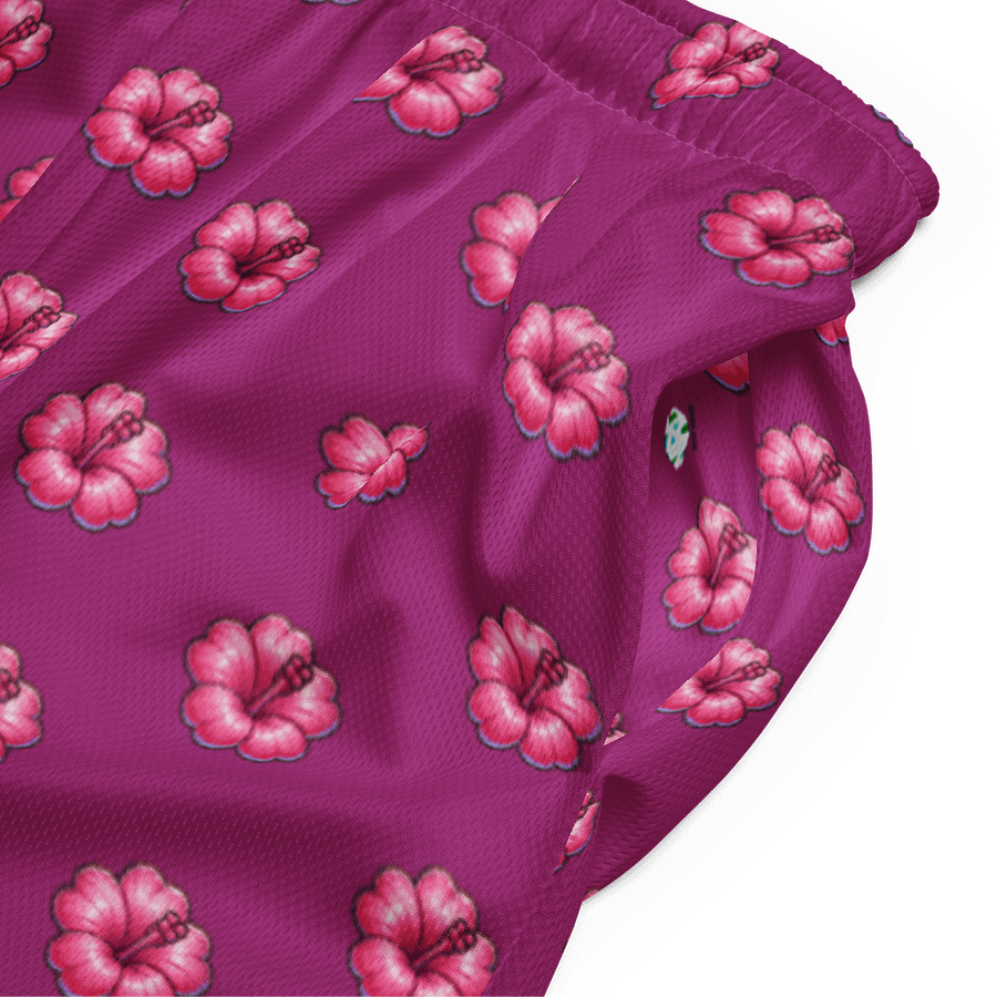 NRG Cherry Blossom Athletic Shorts (Violet) product image (5)