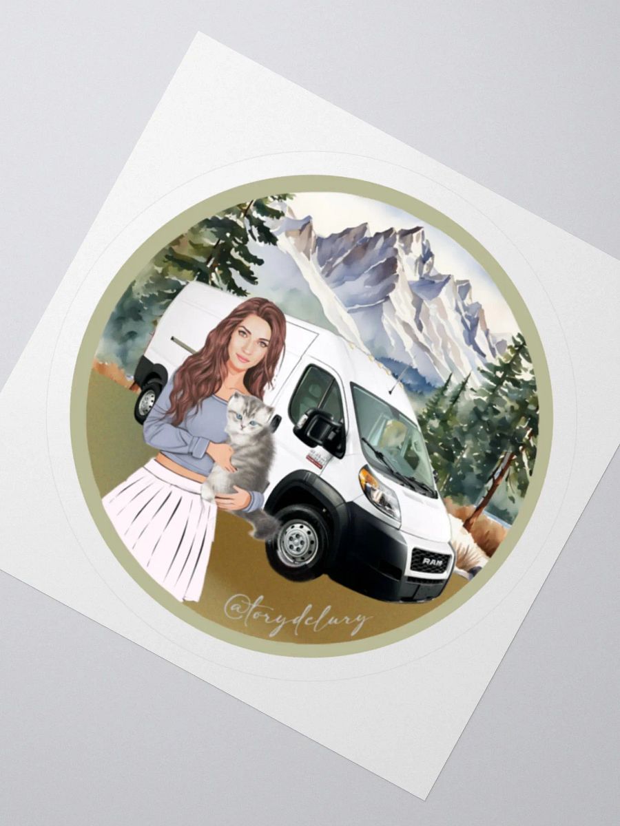 Tory Delury - Mountain Van Life Stickers product image (2)
