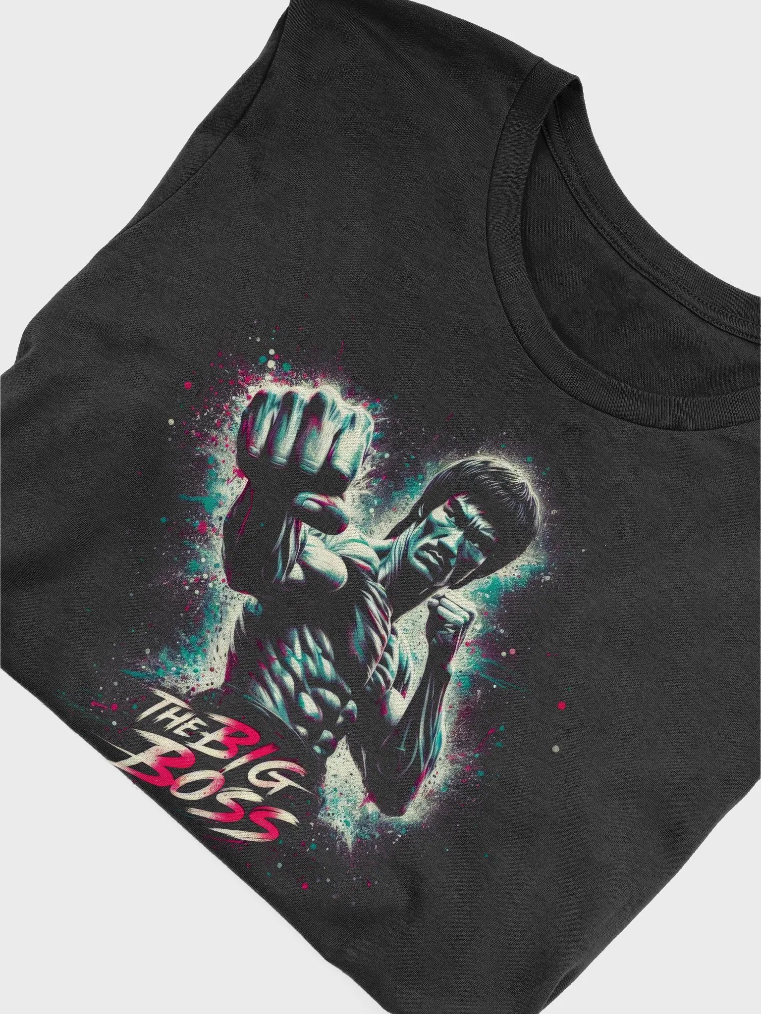 🏷️ The Big Boss T-Shirt – Retro Kung Fu Action Hero Tee product image (2)