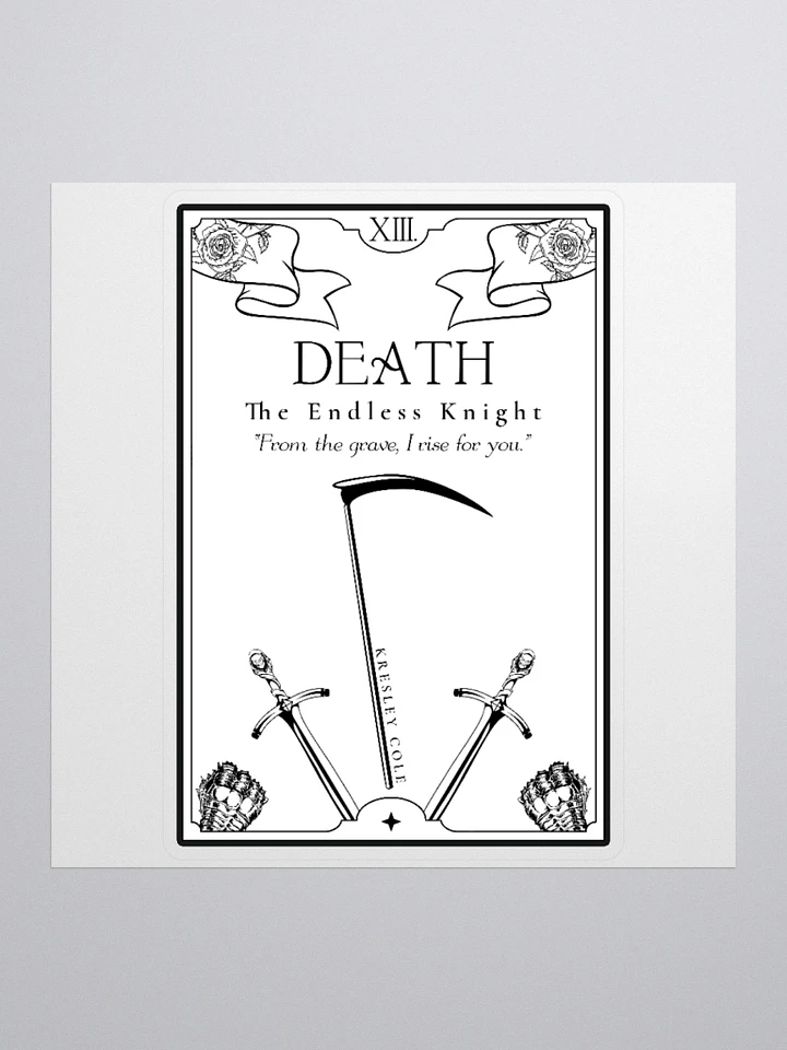 Death Card Sticker product image (1)