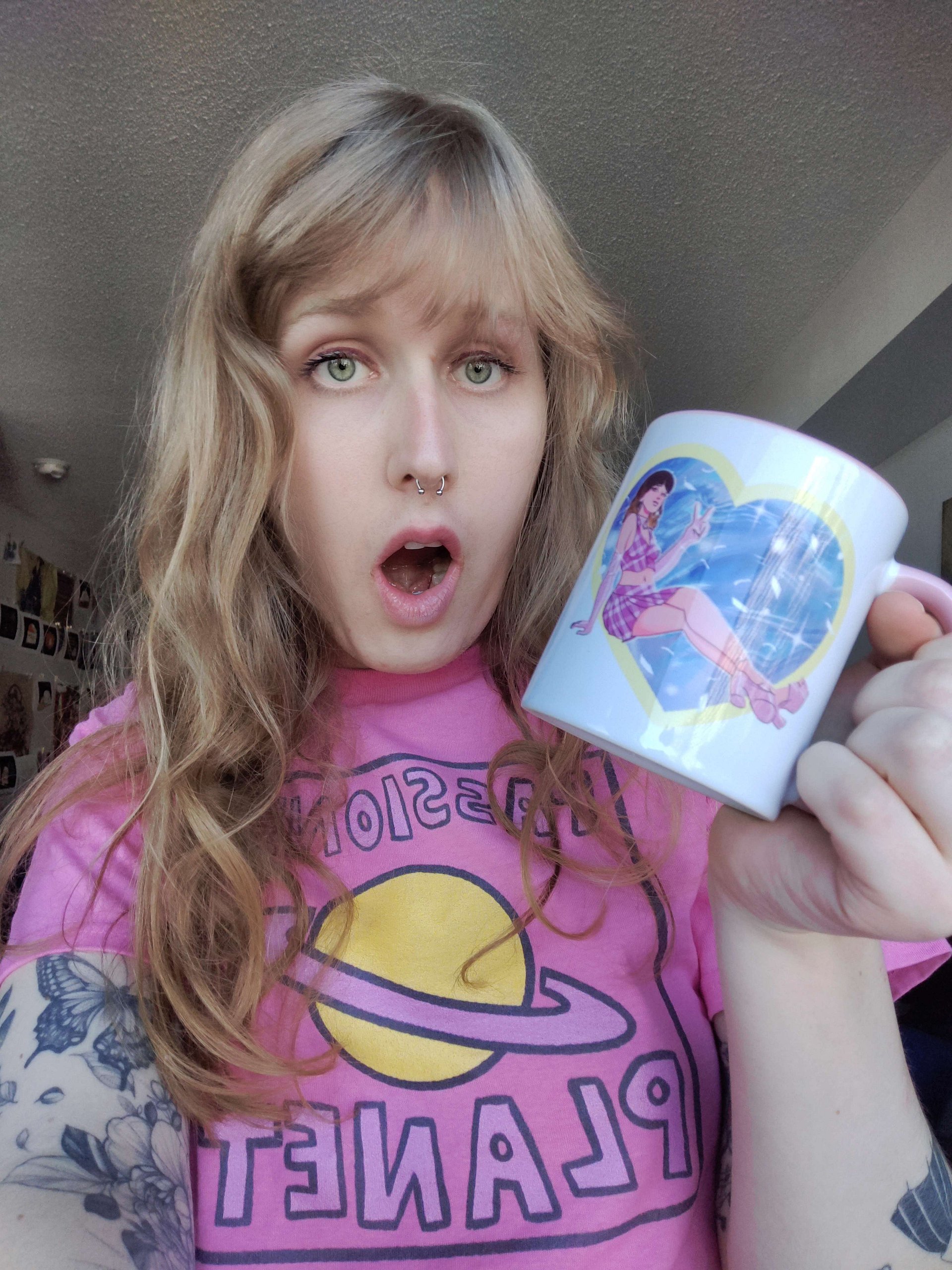 Pose For Me! x Heart Mug product image (1)
