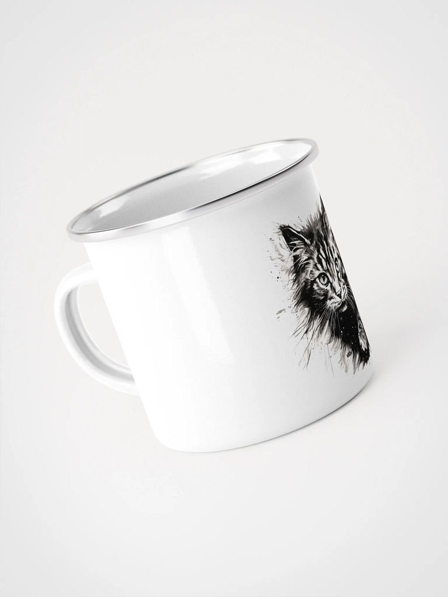 Wild Feline Enamel Mug product image (2)