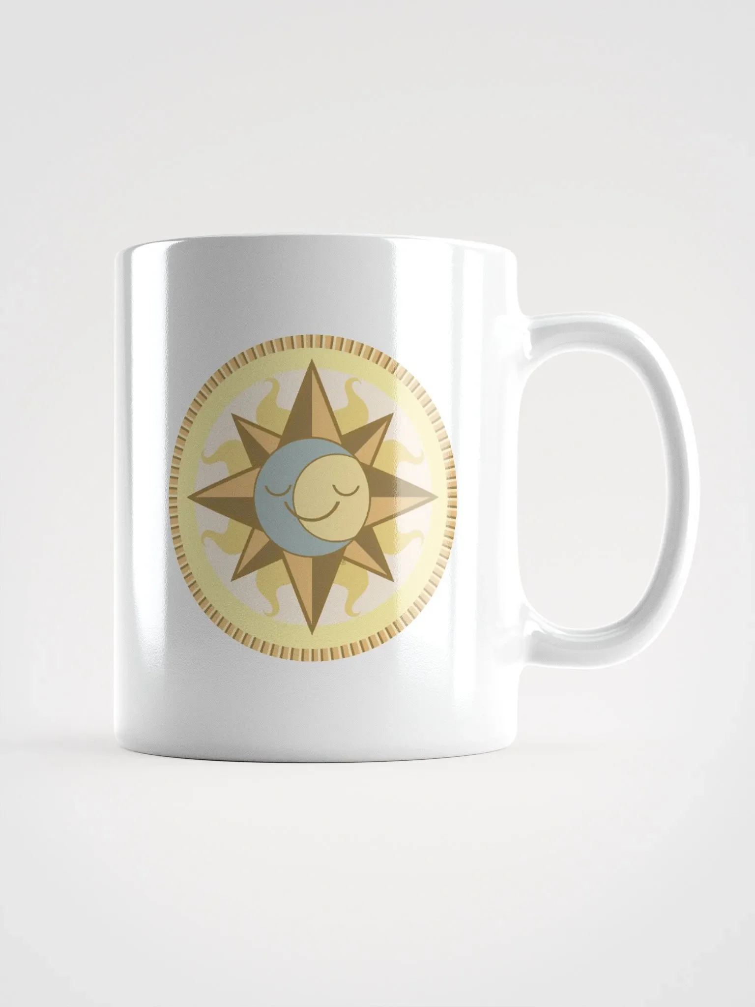 Coin of Temptation [Light] - White Mug product image (1)