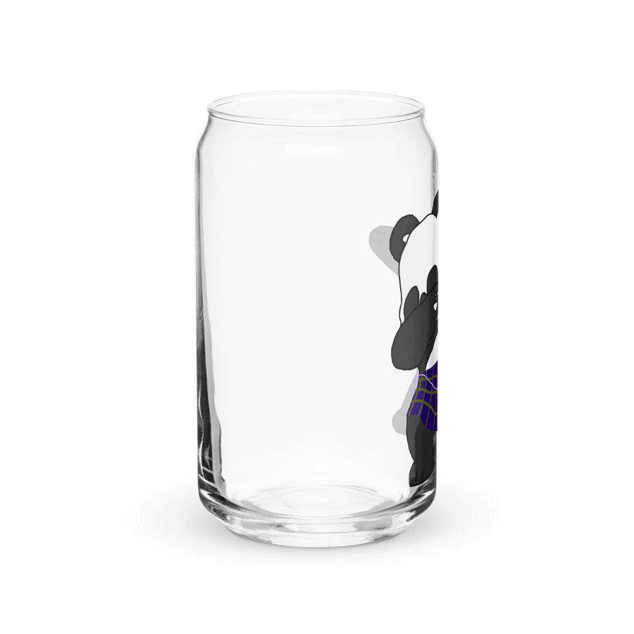 Scottish Panda Can-Shaped Glass product image (4)