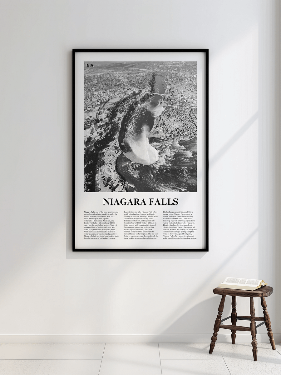 Niagara Falls 01 Newspaper Poster product image (2)