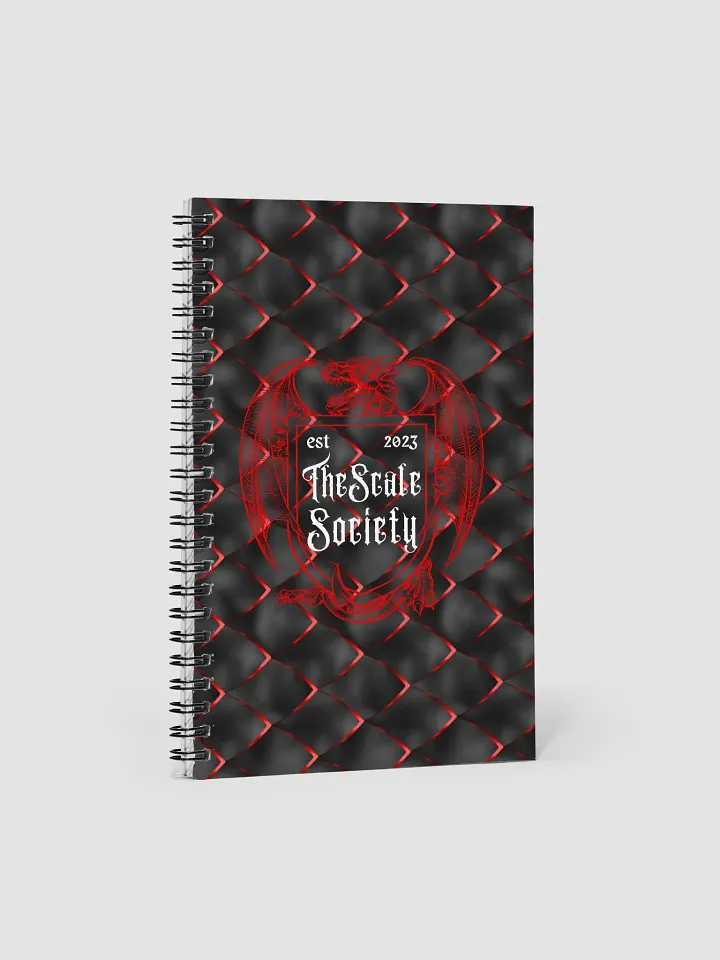 Scale Society Coat of Arms Notebook product image (2)