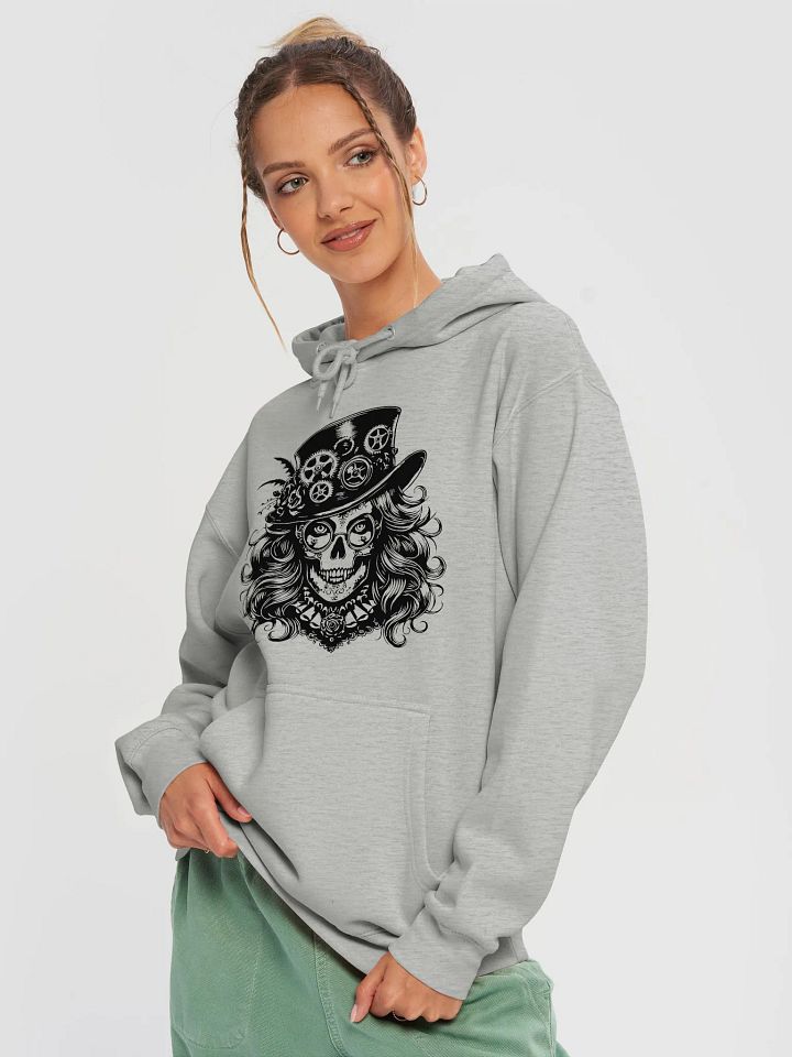 Steampunk Skull Top Hat Hoodie product image (2)