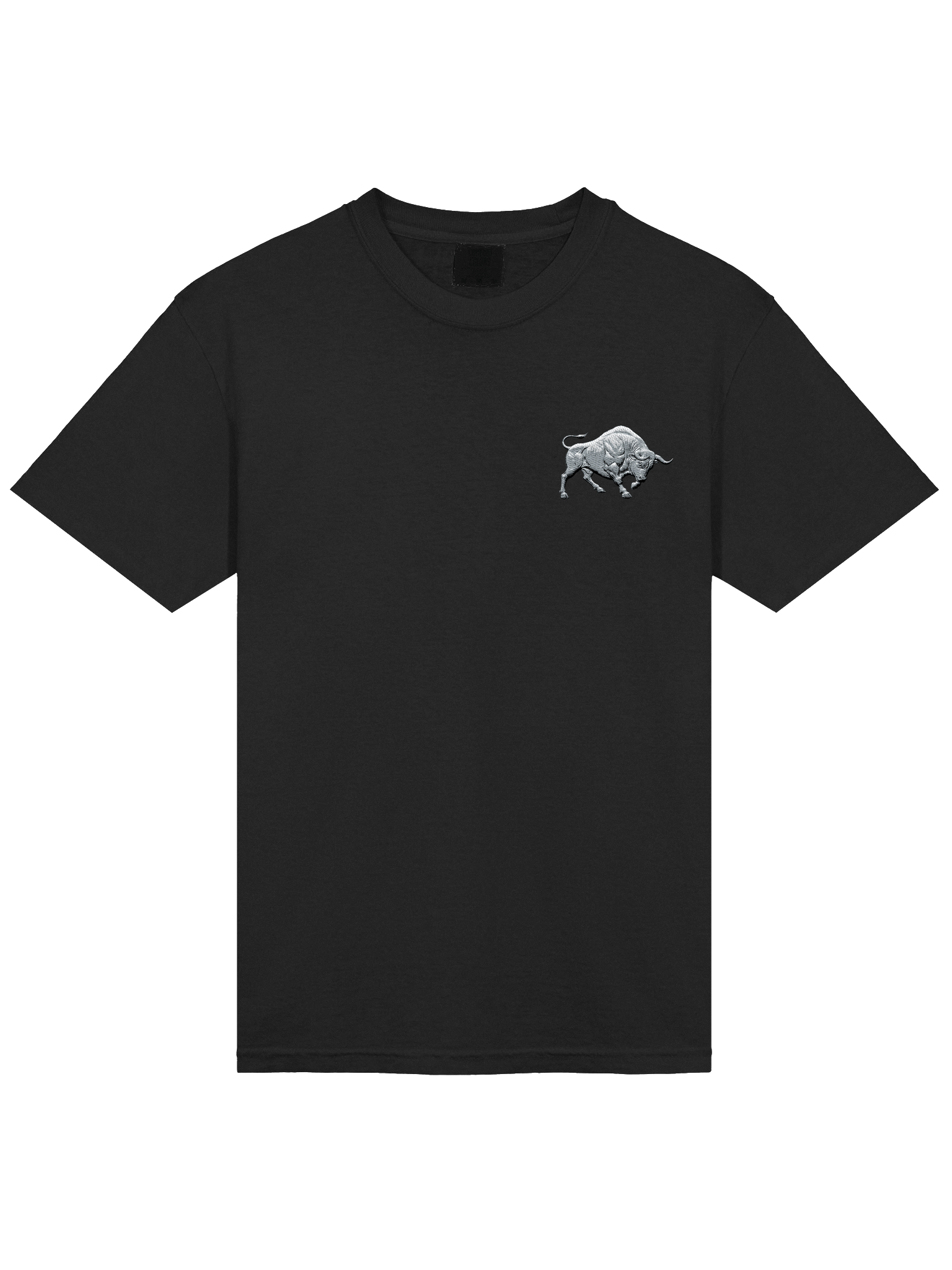 The Great Silver Bull Embroidered T-Shirt product image (3)