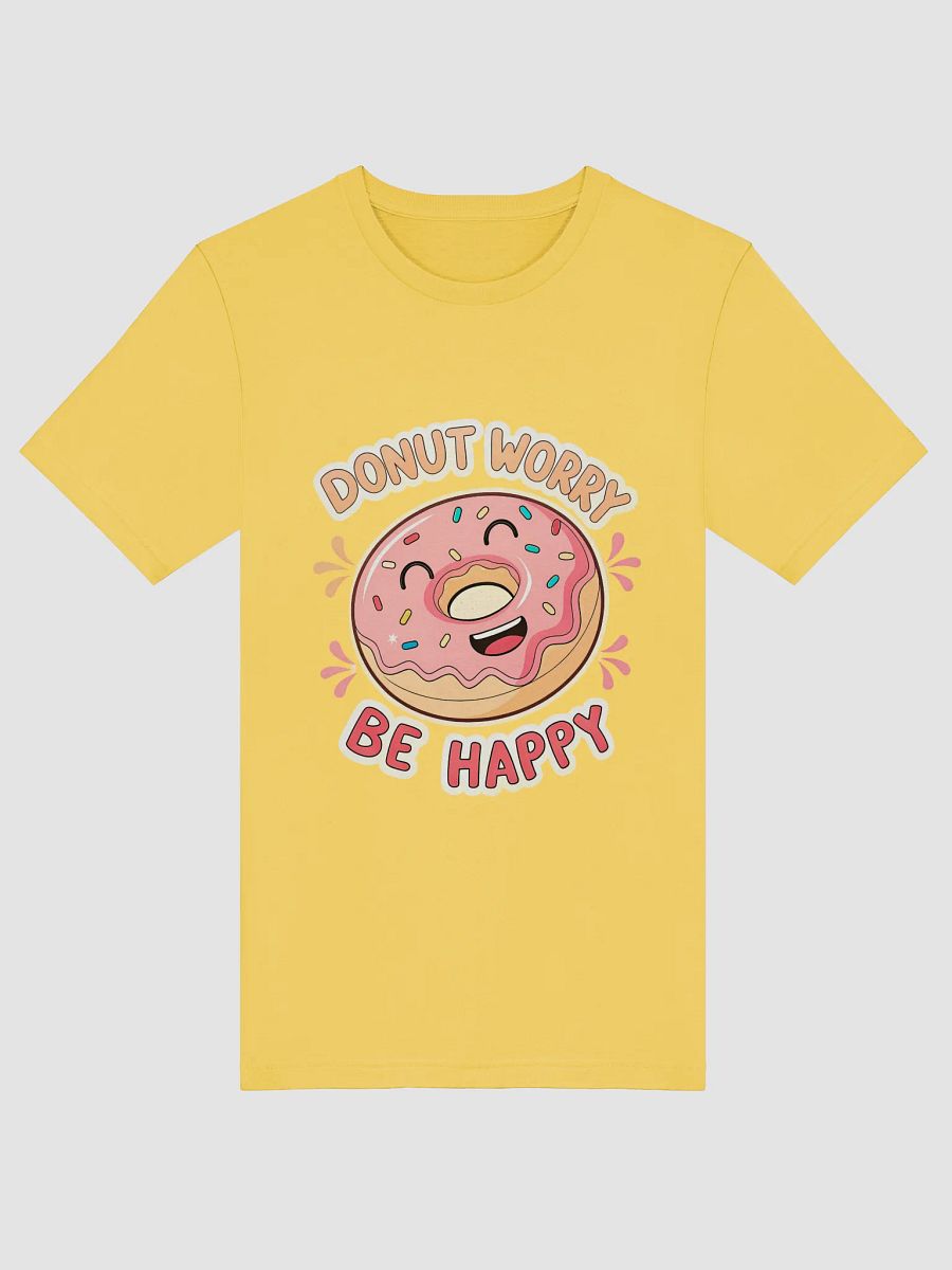 Donut Worry Be Happy T-shirt product image (5)
