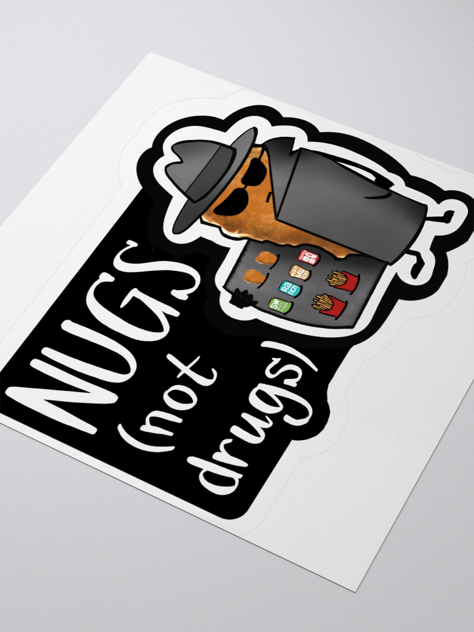 Nugs Not Drugs! Sticker product image (3)