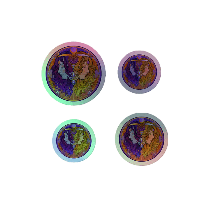 Violet Desert Dreamer - Holo Sticker Sheet product image (2)