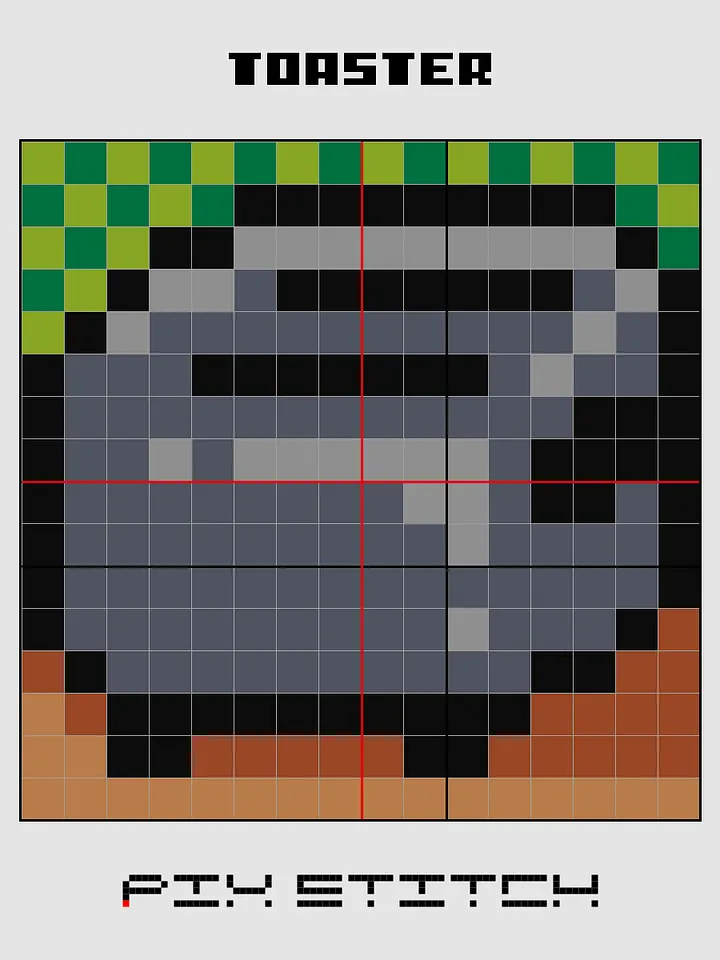 Toaster Pixel Art product image (2)