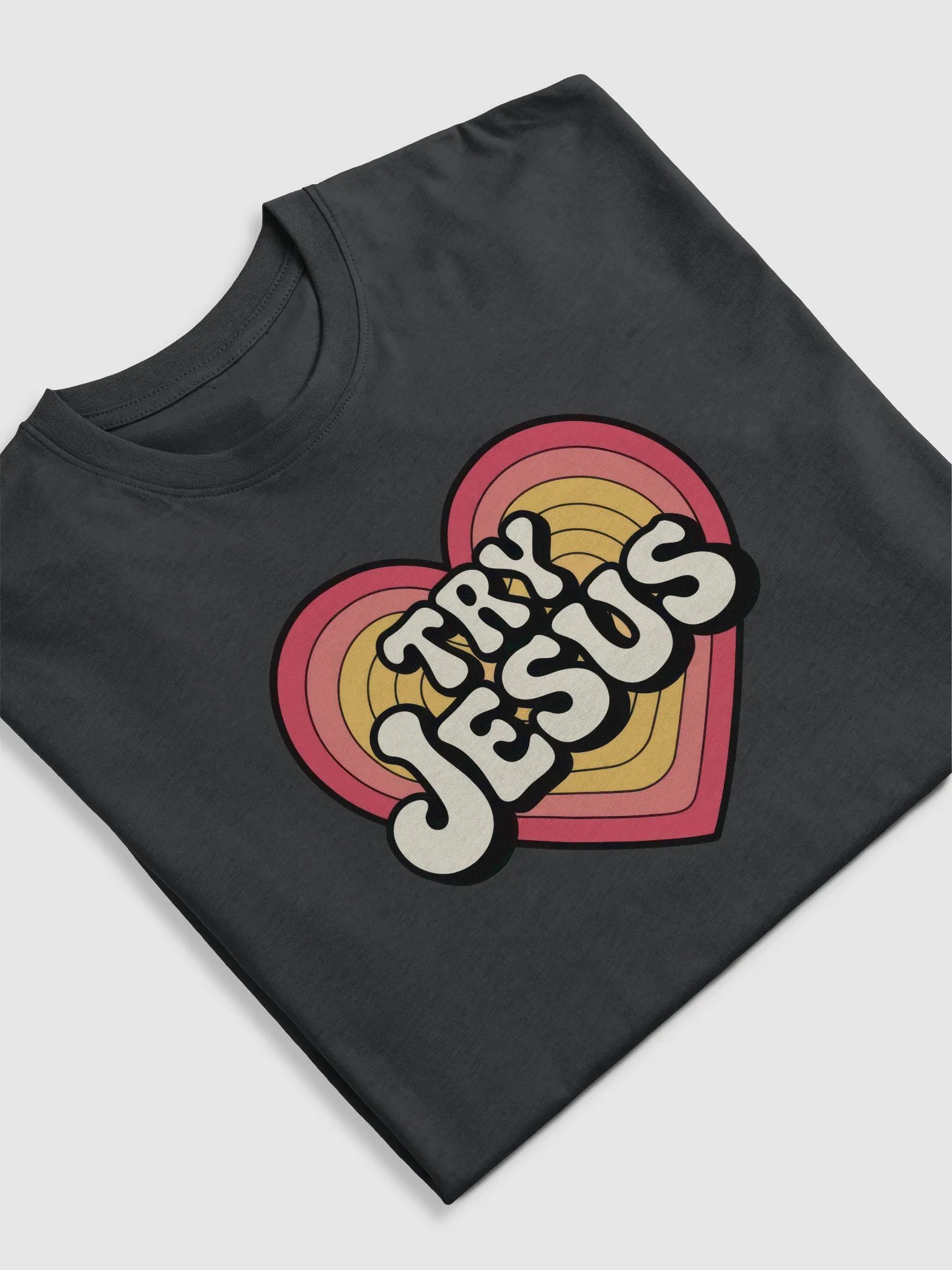 Try Jesus Heart Tee product image (5)