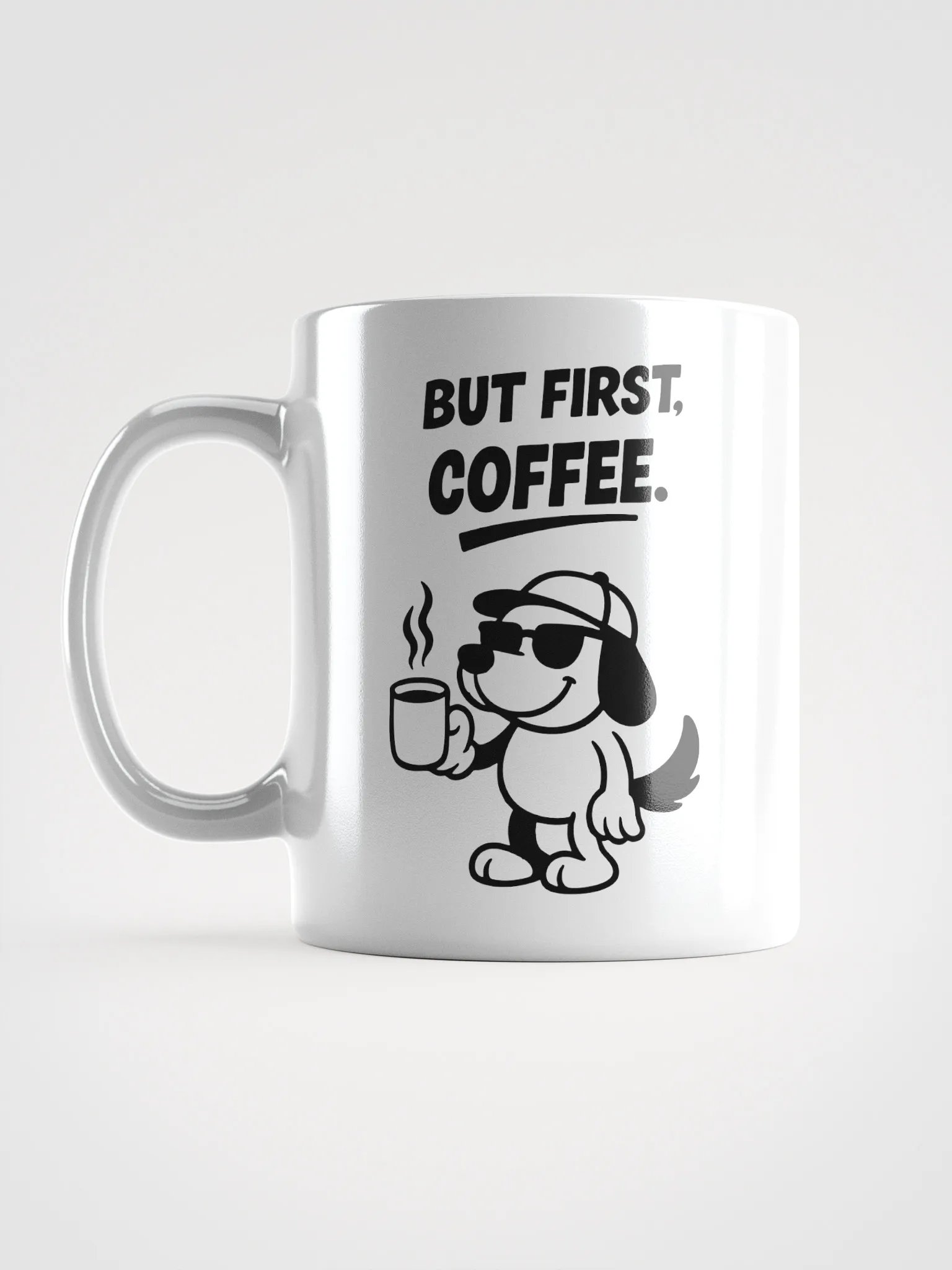 Invisible Canvas: White Glossy Mug Edition product image (2)