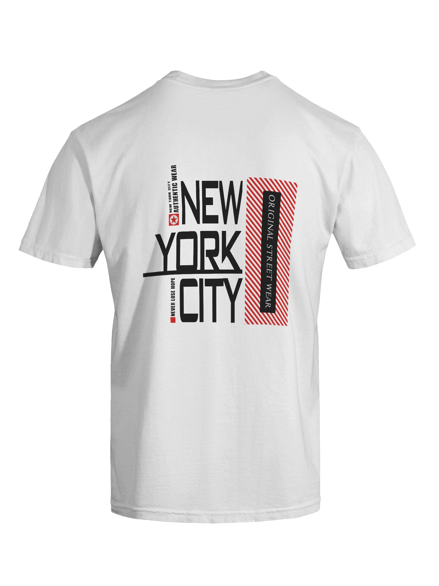 NEW YORK CITY Streetwear T-Shirt – Urban Bold Graphic Design product image (9)