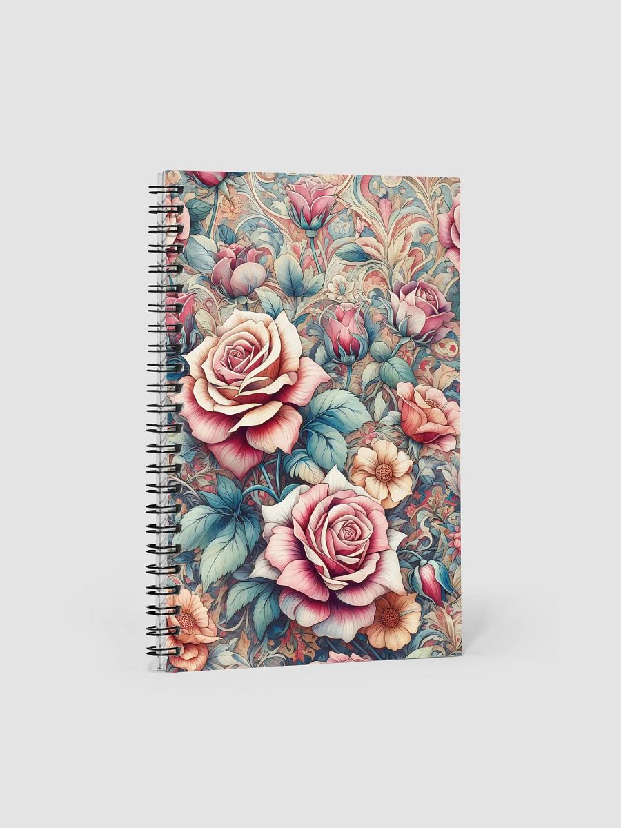 Royal Floral Spiral Notebook product image (1)