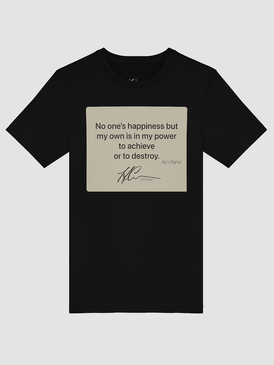 Ayn Rand Q8 - T-Shirt Beige product image (5)