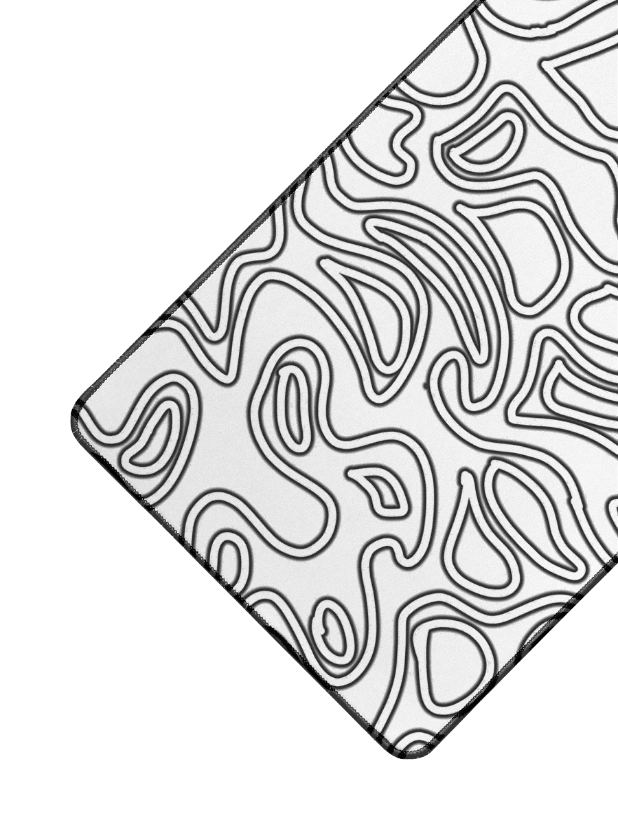 White Topo - Mouse Pad product image (3)