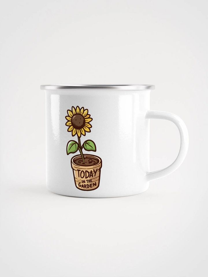 Today in the Garden Daisy Enamel Mug product image (1)